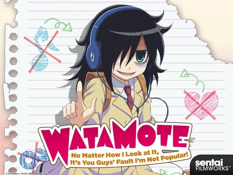 انمي واتاموتي WataMote الحلقة 2 مترجم