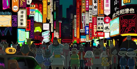 انمي Odd Taxi الحلقة 9